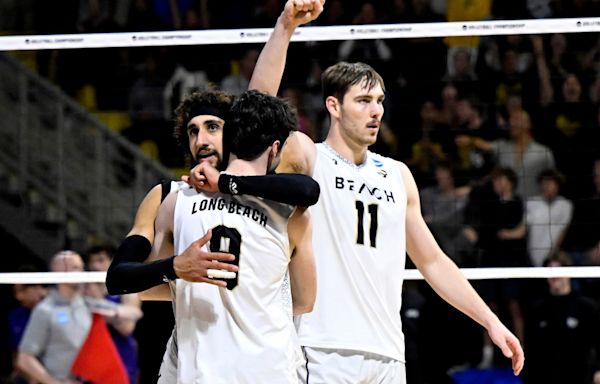 Long Beach State rallies to beat Grand Canyon in NCAA men’s volleyball semifinal