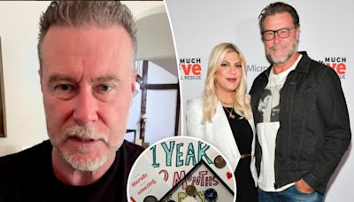 Dean McDermott celebrates 1 year of sobriety after admitting his addiction led to Tori Spelling divorce