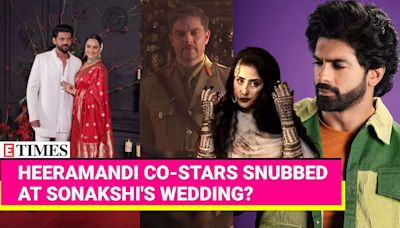 Heeramandi Stars Missing From Sonakshi Sinha's Wedding: Who Didn't Show Up? | Etimes - Times of India Videos