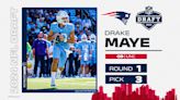 Patriots take QB Drake Maye with No. 3 pick in NFL Draft