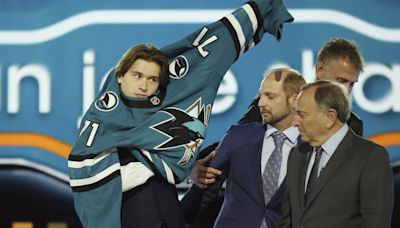 Sharks top pick Celebrini shares when he'll make NHL decision