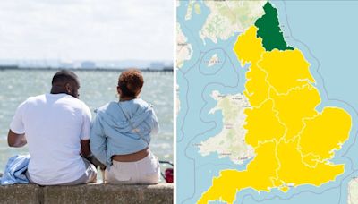 Yellow heat-health alerts signal warm weather for most of England as temperatures to hit 30C