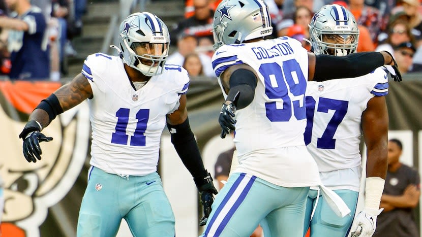 Cowboys sideline exclusive: Dallas defense, fans dominate picturesque day in Cleveland