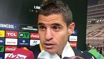 Aldo Corzo protagonizó tenso momento con periodista tras empate con Junior por Copa Libertadores 2024: “Es lo que tú piensas”