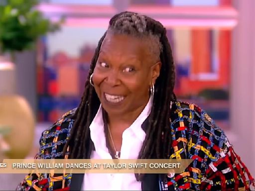 Whoopi Goldberg defends Prince William's dance moves at Taylor Swift