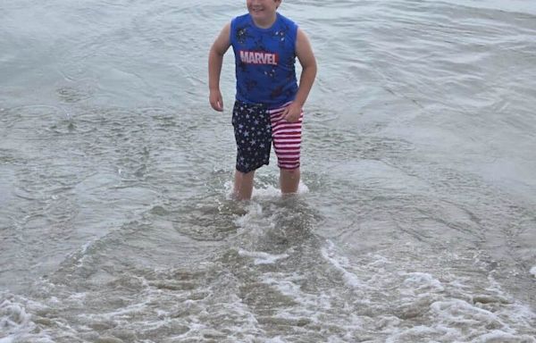 Mom shares warning about cold water after son collapses on New Hampshire beach