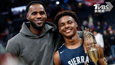 NBA／挾太子令詹皇？傳湖人「可能選進布朗尼」 助父子同隊圓夢