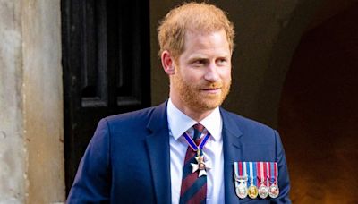 A Detail From Prince Harry’s Suit Jacket Is the Subject of Speculation Online