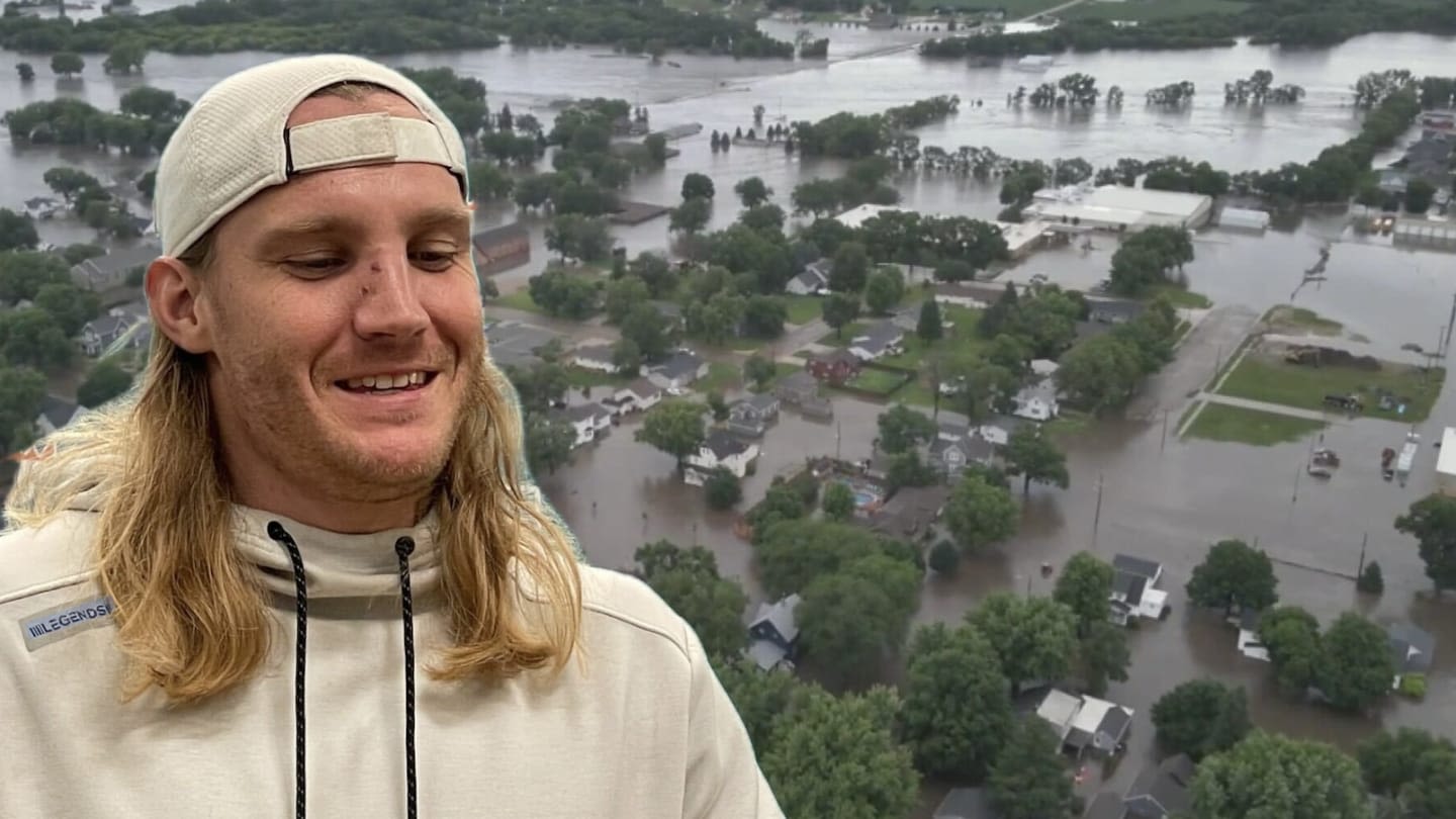 Andrew Van Ginkel recalls terrifying flash flood in Rock Valley, Iowa