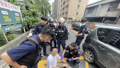 【有片】囂張賊偷走路邊車還酒駕 警攔截圍捕火速逮人