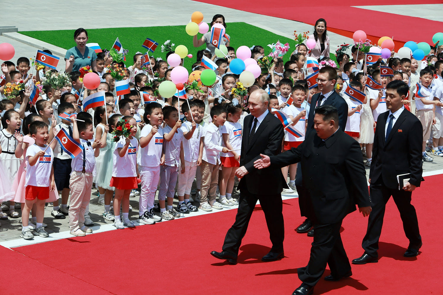 Kim Jong Un and Putin sign pact to help each other if attacked