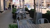 Outdoor dining returns along Clark Street in River North for the summer