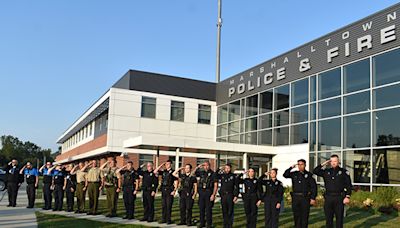 9/11 remembrance ceremony held at police/fire building Wednesday morning | News, Sports, Jobs - Times Republican