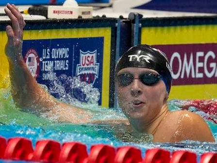 Katie Ledecky heading to her fourth Olympics, wins 400 freestyle at US swimming trials