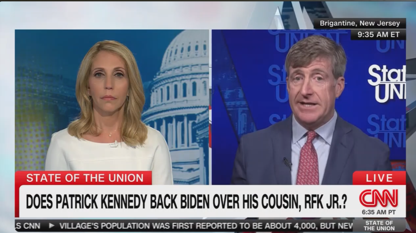 Patrick Kennedy endorses Biden over Robert Kennedy Jr.