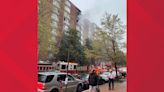 DC firefighters battle apartment blaze in Northwest DC