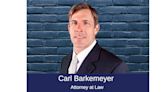 Carl Barkemeyer of Barkemeyer Law Firm Receives Prestigious AV Rating from Martindale-Hubbell