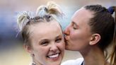 JoJo Siwa And Her Girlfriend Got Caught On The Kiss Cam At A Baseball Pride Event