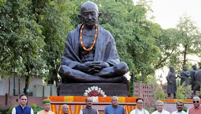 Why Mahatma Gandhi, BR Ambedkar Statues Have Been Relocated in Parliament, Significance of Figures Explained - News18