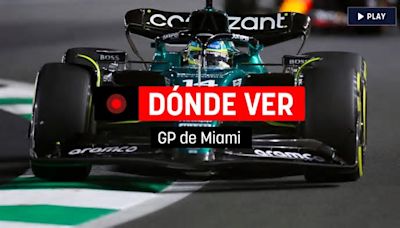 Horario del GP de F1 de Miami: dónde ver Fórmula 1 en directo gratis en vivo por TV y online