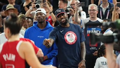 JO 2024 (basket): "On les a beaucoup entendus", la réaction de Johannès à la présence de LeBron James à la finale France-USA