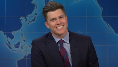 ...SNL’s Colin Jost Did Another Joke Swap With Michael Che For Season Finale And Was Tricked Into Taking...