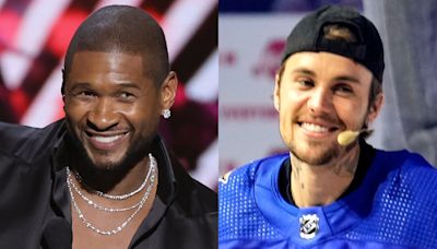 Usher Shares His Honest Advice for Pal Justin Bieber After Welcoming Baby - E! Online