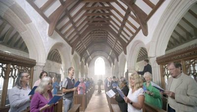 BBC brings Songs of Praise filming to Cornwall's 'Church of the Storms'