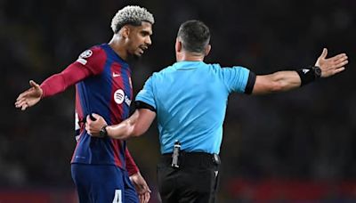 ‘He was a disaster’: Xavi laments ‘really bad’ referee in Barcelona’s Champions League elimination to Paris Saint-Germain