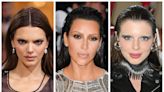 10 celebrities who embraced the bleached eyebrow trend, from Kim Kardashian to Julia Fox