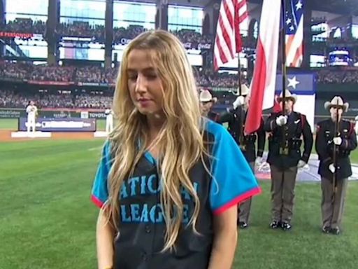 La cantante del himno durante el Home Run Derby estaba ebria: "Iré a rehabilitación"