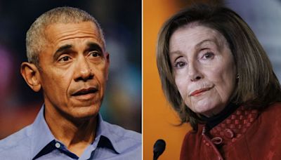 Obama y Pelosi expresan en privado su preocupación por Biden