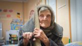 A 98-year-old in Ukraine walked miles to safety from Russians, with slippers and a cane