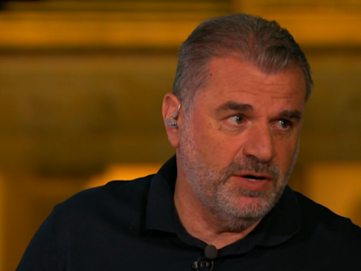 Ange Postecoglou has ITV studio in stitches with Benjamin Sesko Arsenal comment