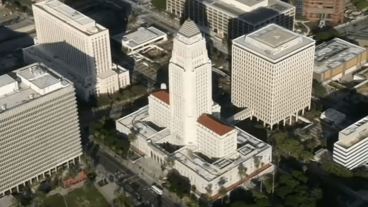 Pride flag to fly above LA City Hall for the first time