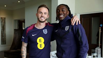 James Maddison sparks Tottenham transfer frenzy with 'cryptic' message to England teammate