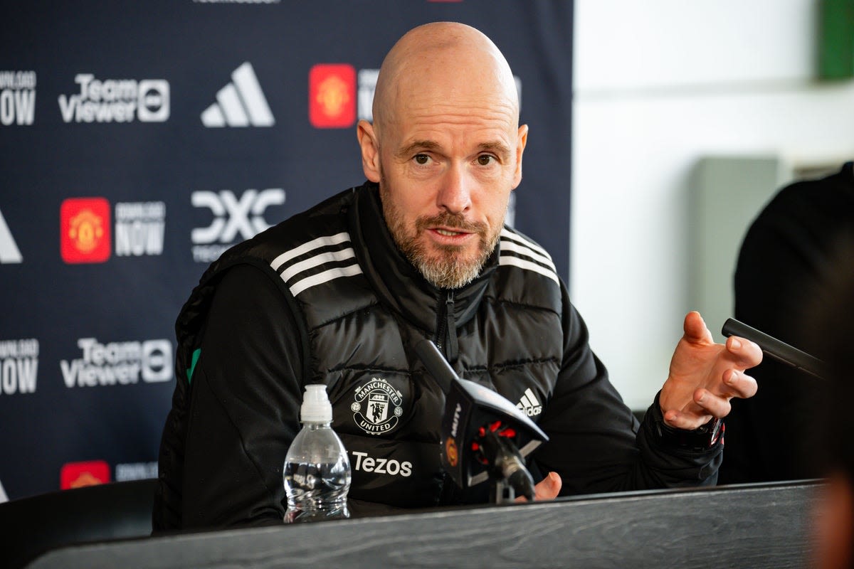 Erik ten Hag shrugs off suggestions he's set for Old Trafford farewell with Manchester United