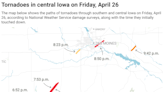 NWS: There were at least 17 tornadoes in Iowa last week. Here's what we know so far.