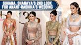 Suhana Khan, Khushi Kapoor & Shanaya Kapoor's second look at Anant Ambani & Radhika Merchant's wedding