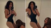 Kim Kardashian Shares Hilarious Video of Sister Khloé Fastening Her Bodysuit in Bathroom: ‘Things I Find in My Phone’