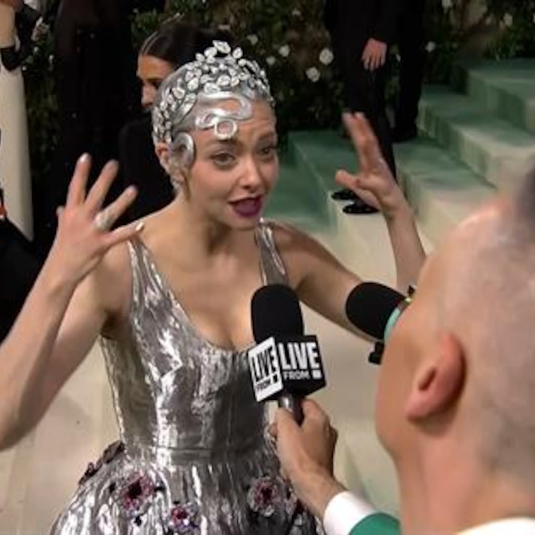 Met Gala 2024: What Amanda Seyfried's Kids Said When Saw Her Met Look - E! Online