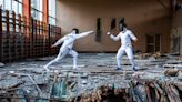 A photographer has spent 9 months taking photos of athletes training in Ukraine's decimated boxing rings and bombed-out sports halls. Take a look.