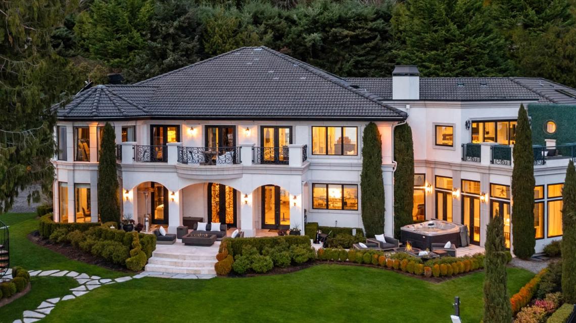 Here's the selling price for Russell Wilson and Ciara's Bellevue waterfront home