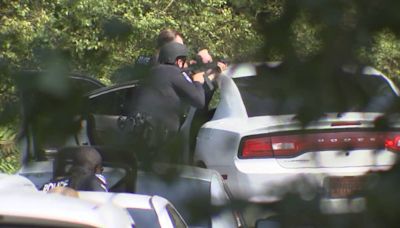 Road rage suspect, accused of shooting at vehicle, in custody after police standoff