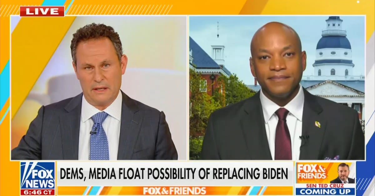 WATCH: Brian Kilmeade Flat-Out Asks Maryland Governor If He’s ‘Ready’ to Replace Biden at Convention ‘Should the Wheels...