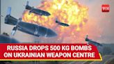 Russia Blows Up Giant Ukrainian Weapon Centre With 500 KG Bombs; Dramatic Attack On Cam | International - Times of India Videos