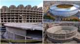 What happened to the abandoned 'ghost ground' once labelled the 'world's greatest stadium'