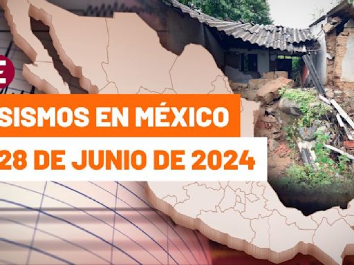 Sismo hoy 28 de junio de 2024: Temblor de 4.1 'mueve' Guerrero