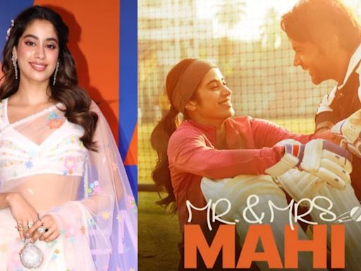 Janhvi Kapoor dislocated both shoulders practicing cricket for ‘Mr and Mrs Mahi’
