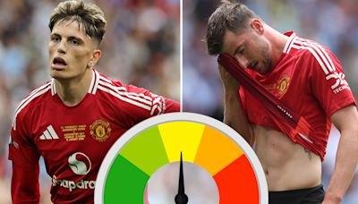 Man Utd ratings: Garnacho scores at Wembley again but Mount fails to make impact